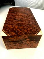 Art Deco Burr Walnut Trinket / Tobacco Box (5 of 7) Art Deco Burr Walnut Trinket / Tobacco Box (5 of 7)