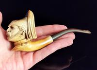 Antique Meerschaum Pipe, Prussian Soldier (14 of 14) Antique Meerschaum Pipe, Prussian Soldier (14 of 14)