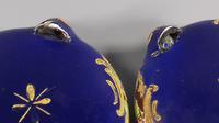 Georgian Bilston Enamel Salt Cellars Pair Rare (8 of 17) Georgian Bilston Enamel Salt Cellars Pair Rare (8 of 17)