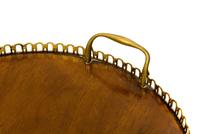 Oval Mahogany Occasional Table with Brass Gallery (5 of 5) Oval Mahogany Occasional Table with Brass Gallery (5 of 5)