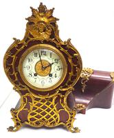 Wow! Phenomenal French Boulle Mantel Clock on Original Bracket 8 Day Mantle Clock (7 of 7) Wow! Phenomenal French Boulle Mantel Clock on Original Bracket 8 Day Mantle Clock (7 of 7)
