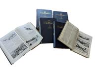 Set of 6 Books - Jane's All The World's Aircraft 1942-1966