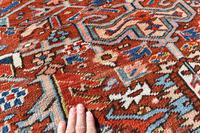 Antique Heriz roomsize carpet 347x246cm (6 of 9) Antique Heriz roomsize carpet 347x246cm (6 of 9)