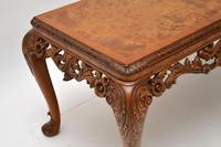 Antique Burr Walnut Queen Anne Style Coffee Table (4 of 10) Antique Burr Walnut Queen Anne Style Coffee Table (4 of 10)