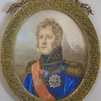 Outstanding Portrait Miniature. Marshall of the Empire. Michel Ney (6 of 6) Outstanding Portrait Miniature. Marshall of the Empire. Michel Ney (6 of 6)
