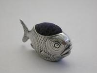 Edwardian Novelty Silver Fish Pin Cushion, Lr110521 (5 of 11) Edwardian Novelty Silver Fish Pin Cushion, Lr110521 (5 of 11)