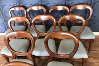 Set of 10 Victorian Balloon Back Chairs (4 of 10) Set of 10 Victorian Balloon Back Chairs (4 of 10)