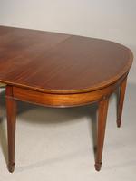 Good George III Period Mahogany D End Dining Table (4 of 6) Good George III Period Mahogany D End Dining Table (4 of 6)