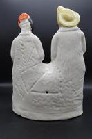 Late 19th Century Staffordshire Figure of Tam O Shanter & Souter Johnny (4 of 4) Late 19th Century Staffordshire Figure of Tam O Shanter & Souter Johnny (4 of 4)