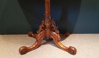 Fine Antique Burr Walnut Petal Shaped Card Table (3 of 6) Fine Antique Burr Walnut Petal Shaped Card Table (3 of 6)