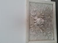 Italian Moulded Plaster Relief Panel Depicting Grotesque Mask (2 of 3) Italian Moulded Plaster Relief Panel Depicting Grotesque Mask (2 of 3)