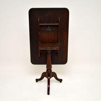 Antique Georgian Solid Mahogany Tilt Top Table (11 of 12) Antique Georgian Solid Mahogany Tilt Top Table (11 of 12)