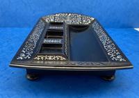 William IV Ebony Inlaid Inkstand (11 of 15) William IV Ebony Inlaid Inkstand (11 of 15)