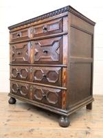 Antique Geometric Oak Chest of Drawers (6 of 10) Antique Geometric Oak Chest of Drawers (6 of 10)