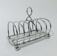 Large Antique Six Division Solid Silver Toast Rack (7 of 10) Large Antique Six Division Solid Silver Toast Rack (7 of 10)