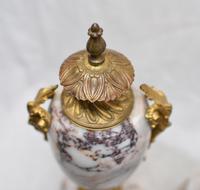 Antique Mantle Clock Set Garniture French Empire Urns (26 of 27) Antique Mantle Clock Set Garniture French Empire Urns (26 of 27)
