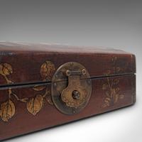 Antique Jewellery Box, Japanese, Leather, Desk Caddy, Meiji Period c.1900 (12 of 12) Antique Jewellery Box, Japanese, Leather, Desk Caddy, Meiji Period c.1900 (12 of 12)