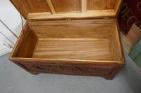 Carved Oriental Camphor Wood Chest (3 of 8) Carved Oriental Camphor Wood Chest (3 of 8)