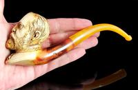 Antique Meerschaum Pipe, King Edward (12 of 12) Antique Meerschaum Pipe, King Edward (12 of 12)