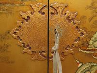 Antique Art Deco Chinese Painted Cabinet, Ornate Gold Decoration, Signed (10 of 28) Antique Art Deco Chinese Painted Cabinet, Ornate Gold Decoration, Signed (10 of 28)