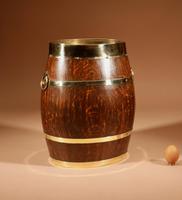 Coopered Original Oval Oak Umbrella / Stick Stand