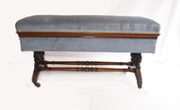 Antique French Stool Window Seat Storage Box Gillows c.1880 (2 of 11) Antique French Stool Window Seat Storage Box Gillows c.1880 (2 of 11)