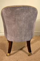 Regency Rosewood Tub Armchair Reupholstered (5 of 8) Regency Rosewood Tub Armchair Reupholstered (5 of 8)
