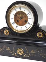 Amazing French Slate Mantel Clock Visible Escapement 8 Day Striking Mantle Clock (10 of 14) Amazing French Slate Mantel Clock Visible Escapement 8 Day Striking Mantle Clock (10 of 14)