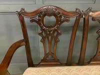 Mahogany Chippendale Style Triple Chair Back Settee (12 of 18) Mahogany Chippendale Style Triple Chair Back Settee (12 of 18)