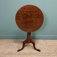 Quality Georgian Cuban Mahogany Antique Tilt Top Tripod Occasional / Lamp Table (7 of 7) Quality Georgian Cuban Mahogany Antique Tilt Top Tripod Occasional / Lamp Table (7 of 7)