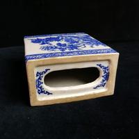Antique Qing Dynasty Chinese Blue & White Opium Pillow (7 of 7) Antique Qing Dynasty Chinese Blue & White Opium Pillow (7 of 7)