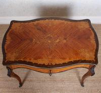 Serpentine Writing Table Louis XVI Style Inlaid Kingwood (3 of 19) Serpentine Writing Table Louis XVI Style Inlaid Kingwood (3 of 19)