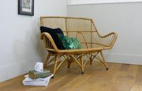 Good Vintage Wicker Rattan Sofa By Rohé Noordwolde (2 of 14) Good Vintage Wicker Rattan Sofa By Rohé Noordwolde (2 of 14)