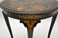 Antique Lacquered Chinoiserie Occasional Table (10 of 12) Antique Lacquered Chinoiserie Occasional Table (10 of 12)