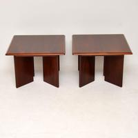 1970’s Pair of Danish Vintage Rosewood Side Tables (3 of 11) 1970’s Pair of Danish Vintage Rosewood Side Tables (3 of 11)