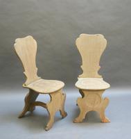 Pair of George III Hall Chairs (2 of 5) Pair of George III Hall Chairs (2 of 5)