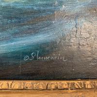 Antique French marine seascape oil painting of Mont St Michel signed Shimmin (7 of 10) Antique French marine seascape oil painting of Mont St Michel signed Shimmin (7 of 10)