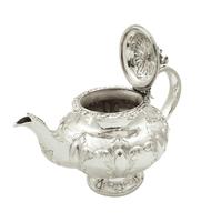 Antique Victorian Sterling Silver Teapot 1855 (4 of 9) Antique Victorian Sterling Silver Teapot 1855 (4 of 9)