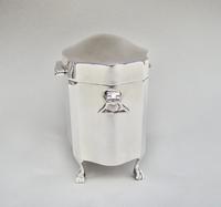 Elegant George V Silver Tea Caddy by S. Blanckensee & Sons, Birmingham 1912 (3 of 8) Elegant George V Silver Tea Caddy by S. Blanckensee & Sons, Birmingham 1912 (3 of 8)