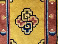 Antique Chinese Ningxia Rug (10 of 10) Antique Chinese Ningxia Rug (10 of 10)