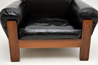 1960’s Danish Vintage Leather & Rosewood Armchair (10 of 12) 1960’s Danish Vintage Leather & Rosewood Armchair (10 of 12)