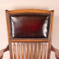 Teak Revolving Office Desk Chair (14 of 17) Teak Revolving Office Desk Chair (14 of 17)