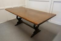 6ft Oak Refectory Table (5 of 9) 6ft Oak Refectory Table (5 of 9)