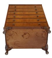 Retro 6 drawer figured walnut chest of drawers c.1930 (6 of 8) Retro 6 drawer figured walnut chest of drawers c.1930 (6 of 8)