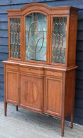 Superb, Fine Quality Edwardian Satinwood Display Cabinet c.1901 (3 of 19) Superb, Fine Quality Edwardian Satinwood Display Cabinet c.1901 (3 of 19)
