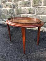 Edwardian Inlaid Mahogany Tray Top Coffee Table (7 of 7) Edwardian Inlaid Mahogany Tray Top Coffee Table (7 of 7)