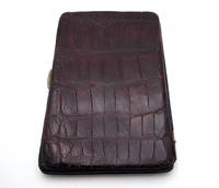Edwardian Antique Crocodile Skin Leather Wallet Purse Card Stamp Case c.1910 (2 of 9) Edwardian Antique Crocodile Skin Leather Wallet Purse Card Stamp Case c.1910 (2 of 9)