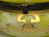 Beautiful Art Nouveau Loetz Jugendstil Art Glass Trinket Box (10 of 12) Beautiful Art Nouveau Loetz Jugendstil Art Glass Trinket Box (10 of 12)