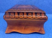 William IV Birch Penwork Jewellery Box (7 of 16) William IV Birch Penwork Jewellery Box (7 of 16)