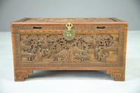 Chinese Carved Camphor Chest (8 of 8) Chinese Carved Camphor Chest (8 of 8)